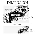 Full Laptop Skin Stickers HD Quality Sticker for Laptops Upto 15.6" (Dustproof|Waterproof|Scratchproof|Reusable) - BE Different FL