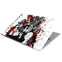 Full Laptop Skin Stickers HD Quality Sticker for Laptops Upto 15.6" (Dustproof|Waterproof|Scratchproof|Reusable) - BE Akatsuki FL