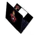 Full Laptop Skin Stickers HD Quality Sticker for Laptops Upto 15.6" (Dustproof|Waterproof|Scratchproof|Reusable) - BE Iron Man FL1