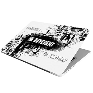 laptop skin stickers hd quality sticker for laptops upto 15634 dustproofwaterproofscratchproofreusable - be different