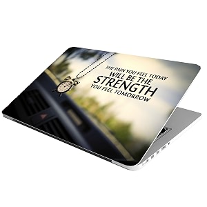 laptop skin stickers hd quality sticker for laptops upto 15634 dustproofwaterproofscratchproofreusable - be strength