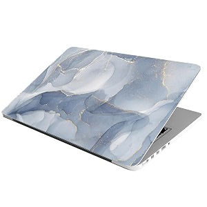 laptop skin stickers hd quality sticker for laptops upto 15634 dustproofwaterproofscratchproofreusable - be navy marble
