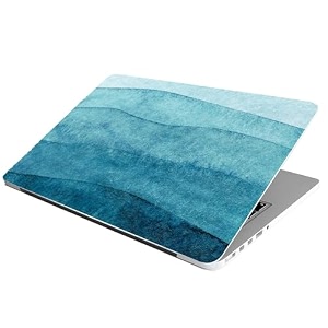 laptop skin stickers hd quality sticker for laptops upto 15634 dustproofwaterproofscratchproofreusable - be bl wave