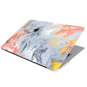 laptop skin stickers hd quality sticker for laptops upto 15634 dustproofwaterproofscratchproofreusable - be gry marble
