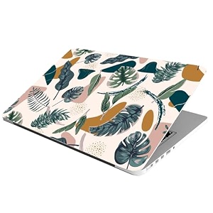 laptop skin stickers hd quality sticker for laptops upto 15634 dustproofwaterproofscratchproofreusable - be gr leaf