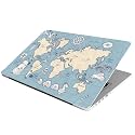 Laptop Skin Stickers HD Quality Sticker for Laptops Upto 15.6" (Dustproof|Waterproof|Scratchproof|Reusable) - BE WMAP