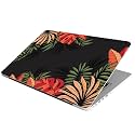 Laptop Skin Stickers HD Quality Sticker for Laptops Upto 15.6" (Dustproof|Waterproof|Scratchproof|Reusable) - BE BK Floral