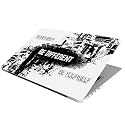 Laptop Skin Stickers HD Quality Sticker for Laptops Upto 15.6" (Dustproof|Waterproof|Scratchproof|Reusable) - BE Different