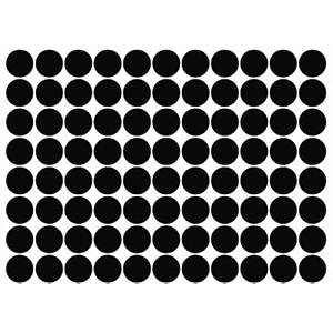 pack of 88 vinyl mason jar stickers 25in  125in for glass bottles amp any kitchen storage container  waterproof  residue free  reusable  black  js round