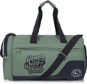 BAG-AGE 25 L Gym Duffel Bag - BG-7802 Water Resistant Gym Bag for Men & Women with Shoe Compartment - Green