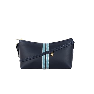 baggit lpxe dish e ashlyn pale hobo sling bag  cruelty-free premium material  blue exterior  zipper closure  stylish amp spacious women39s handbag  made in india  6-month warranty