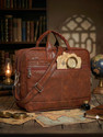 Bagneeds Men Tan Messenger Bag
