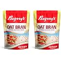 Bagrry's Oat Bran 400gm Pouch | High in fibre & protein | Good Digestive Health | Helps Reduce Cholesterol & Manges Weight (Pack of 2)