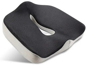 bagsio seat cushion memory foam chair padcoccyx pillow for car seat office back  lumbar support