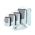 BAGSMART Compression Packing Cubes 6 Set for