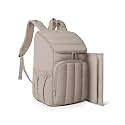 BAGSMART Diaper Bag Backpack with Changing Pad, Insulated Bottle Holders
