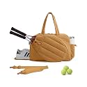 BAGSMART Tennis Gym Bag for Women, Quilted Pickleball 15.6" Laptop Backpack
