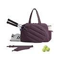 BAGSMART Tennis Gym Bag for Women, Quilted Pickleball 15.6" Laptop Backpack