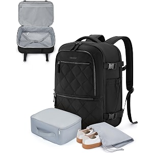 BAGSMART Travel Laptop Backpack 40L Expandable Airline