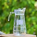 Premium Glass Jug, 1.8L, Multipurpose Jug, Easy Pour &amp; Strong Handle, Transparent Beverage Carafe for Home, Office, Pitcher for Serve Water, Milk, Juice, Lassi, Cocktail, Ideal for Gift