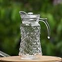 Premium Glass Jug, 1.8Liters, Multipurpose Jug, Easy Pour &amp; Strong Handle, Transparent Beverage Carafe for Home, Office, Pitcher for Serve Water, Milk, Juice, Lassi, Cocktail, Ideal for Gift