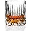 Premium Crystal Whiskey Glass - Big Size 360ML - Transparent Glass Set for Whiskey Wine Juice Liquor Scotch Beer Cocktail - Home, Bar &amp; Party Drinks (Twist, 6 Pieces) (Dubai)