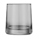 BAGYAM - Crystal Whiskey Glasses - 340 ML Heavy Base Premium Glasses Set for Drinking Water, Juice, Wine, Whiskey, Rum &amp; Cold-Drinks (Black Color, 4 Pieces)