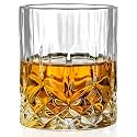 Crystal Whiskey Glass - Premium Drinking Glasses Set for Whiskey Wine Juice Scotch Vodka Boubon Beer Cocktail Soda Sharbat (Opera, 4 Pieces)