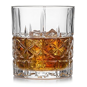 crystal whiskey glasses set of 6 drinking glasses for water juice colddrinks whiskey wine juice beer cocktail - ideal for home bar club restaurant party occtions bello