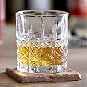 Crystal Whiskey Glass - Premium Drinking Glasses Set for Whiskey Wine Juice Scotch Vodka Boubon Beer Cocktail Soda Sharbat (New WHIS, 6 Pieces)