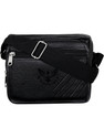 Bagzenia Black Sling Bag Messenger Bag Casual Shoulder Bag Travel Organizer Crossbody Bag