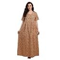Bahumaan Cotton Nighty for Women Full Length