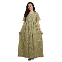 Bahumaan Cotton Nighty for Women Full Length