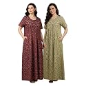 Bahumaan Cotton Nighty for Women Full Length