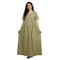 Bahumaan Cotton Nighty for Women Full Length