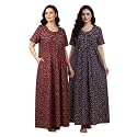 Bahumaan Cotton Nighty for Women Full Length