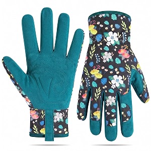 baidast gardening gloves for women garden gloves for womens thorn proof for women39s gifts digging planting pruning weedingblue