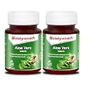 Baidyanath Aloe Vera Tablets - 60 Tab (250mg / Per Serving) | Nutritional Supplement For Healthy Skin And Liver | Eliminates Toxins And Boosts Immune System (Pack of 2)
