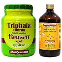 Baidyanath Arjunarishta Liquid 450 ml &amp; Baidyanath Nagpur Triphala Churna, Vitamin C, Iron &amp; Zinc, Natural,Pack of 500 g