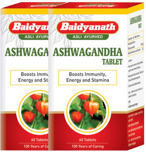 baidyanath ashwagandha tablets immunity booster 60 tablets