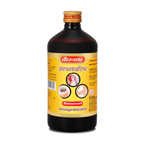 baidyanath ashwagandharishta  helps to handle physical mental  emotional stress  anxiety  improves overall health  restores strength 