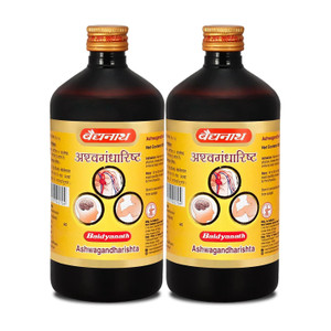 baidyanath ashwagandharishta  helps to handle physical mental  emotional stress  anxiety  improves overall health  restores strength 