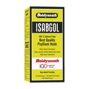 baidyanath isabgol psyllium husk powder - 200gm  effective constipation relief digestion