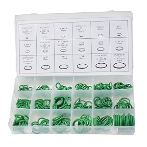 baifm 18 sizes car air conditioning compressor o ring rubber seals tool kit 270pcs assortment kit green