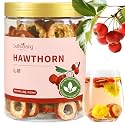 Baihuatang Natural Dried Hawthorn Slices Hawthorn Berries Hawthorn Berry tea 4.2oz/120g Hawthorn Slices Shanzha 无核 山楂 山楂干
