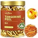 Baihuatang Natural Dried Tangerine Peel for Tea 4.58oz/130g Orange Peel Strips Mandarin Pure Citrus Peel Strips Natural Mandarine Scent Suitable for Cooking &amp; Tea 橘皮 陈皮丝