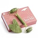 BAIMEI IcyMe Jade Face Roller &amp; Gua Sha Set,Self Care Gifts for Women