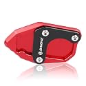 BAIONE Kickstand Extension Pad Replacement for Honda CRF300L CRF 300L Rally 2021 2022 Motorcycle Side Stand Foot Enlarger Plate Extender (Red)