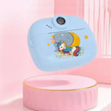 BAIRNINO Unicorn Design Instant Print Camera (HD) with Dual Lens (Selfie & Rear) Music & Games, Black & White Ink-Free Print Camera for Kids & Adults (Free Roll) Instant Camera (Blue)