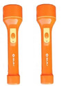 BAJAJ 1.5W RAFTAAR MAX LED TORCH ORANGE PACK OF-02 Torch